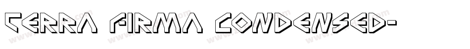 Terra Firma Condensed字体转换